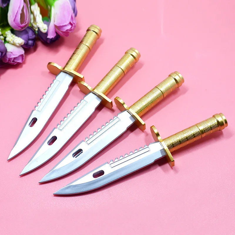 5 шт./лот Новинка Шариковая ручка в форме ножа Подарочная шариковая кинжала для
