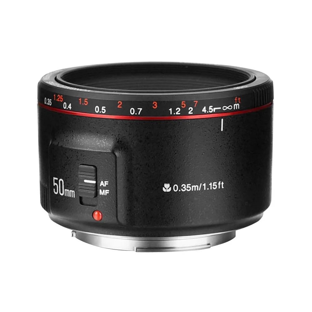 YONGNUO YN50mm F1.8 II большая апертура Авто фокусная линза для Canon боке эффект Объективы фотоаппаратов EOS 70D 5D2 5D3 600D DSLR