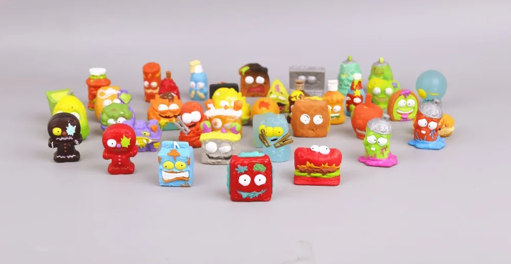 Grossery Gang Action Toy фигурки мусора Аниме Кукла дети игра модель куклы рождественский