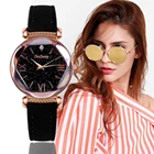 Новые модные брендовые часы Gogoey из кожи розового золота Женские повседневные кварцевые наручные часы Saat reloj mujer relogio feminino