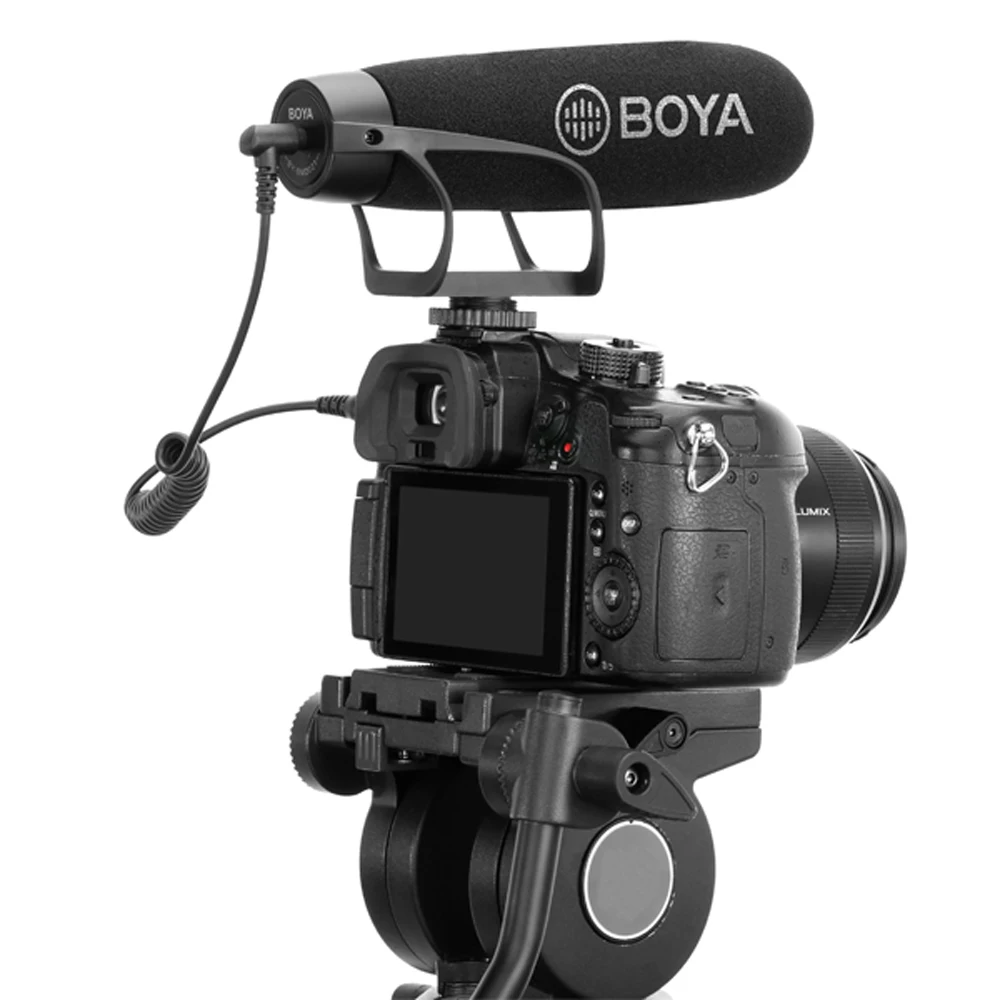 BOYA BY-BM2021 микрофон для iPhone samsung смартфон планшет DSLR камера видеокамера PC 3 5 мм