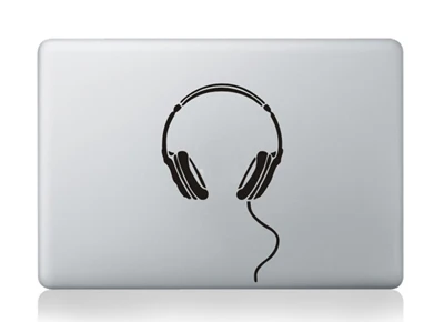 MB black-Part C (69) Мультяшные наклейки на ноутбук для Macbook Air 13 11 retina Pro 13 15,4 дюймов смешные наклейки черные ПВХ частичные наклейки на кожу - Цвет: MB black-Part C (69)