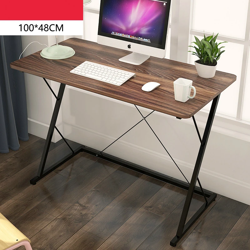 B 100x48cm Современный простой модный офисный стол высокого качества компьютерный стол для ноутбука письменный стол для учебы - Цвет: B 100x48cm