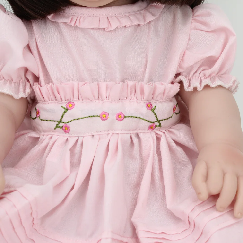 KAYDORA Reborn Baby Doll полностью силиконовая 17 дюймов коллекционные реалистичные куклы детские игрушки для девочек новогодние модные игрушки