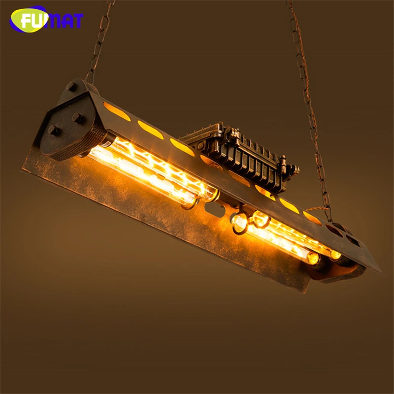 FUMAT Amercian Лофт винтажные подвесные светильники Edison промышленное освещение для