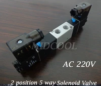 valvula 4v220 06ac220v boutique solenoid valve5 way 200 seires for gas