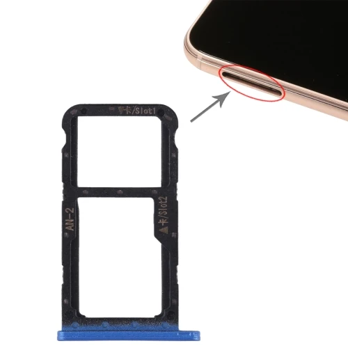 Лоток для sim карт + лоток карт/Micro SD карта Huawei P20 Lite/Nova 3e|Шлейфы мобильных телефонов|