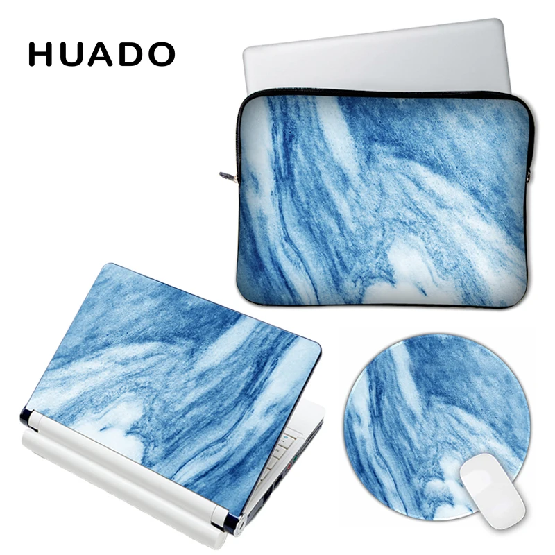 

Marble vinyl decal laptop skin cover for lenovo/hp/asus Custom DIY logo laptop accessory case sticker for macbook/xiaomi 13.3 15