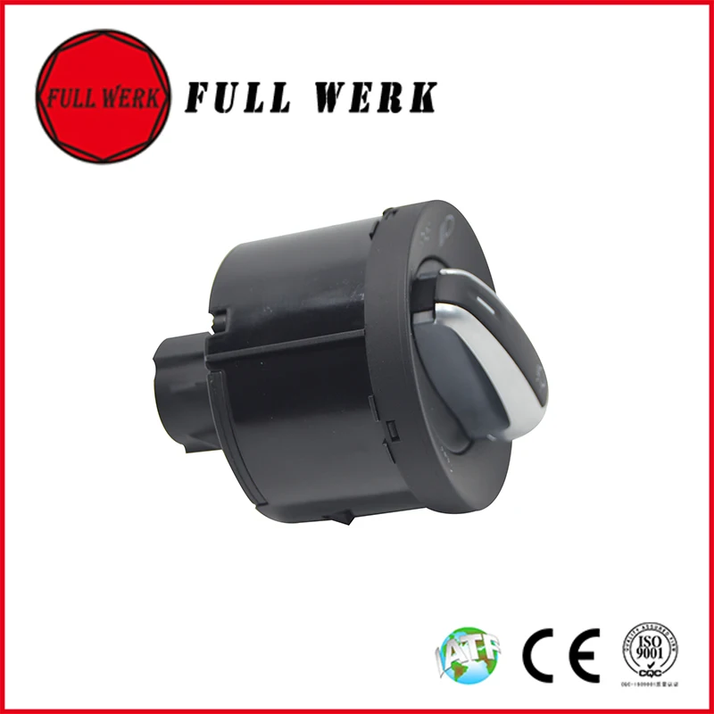 1 шт. хромированный автомобильный переключатель фасветильник