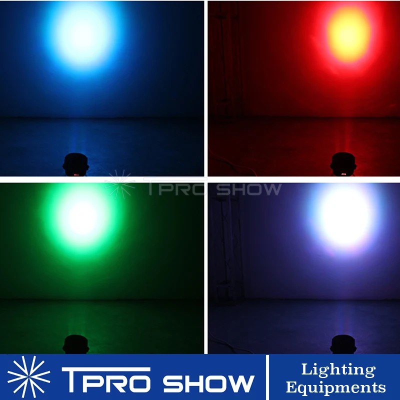 RGB LED Par 12x3W Трехцветный DJ светодиодный сценический светильник Dmx 512 музыкальный