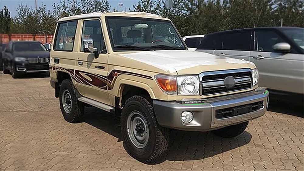 Аксессуары светодиодный передний Бампер дневные ходовые огни для Toyota Land cruiser LC70 LC71 LC76 LC77 LC78 LC79 стайлинга автомобилей