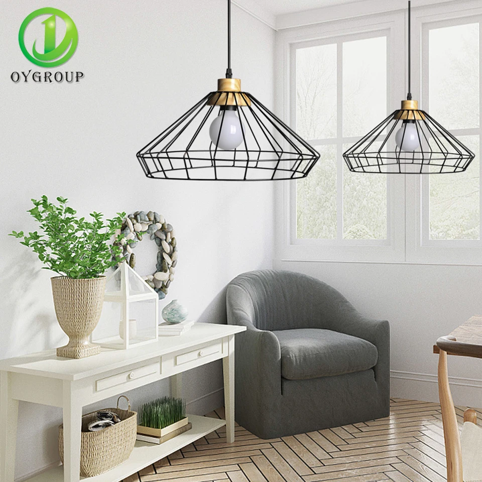 Новые винтажные железные подвесные светильники промышленный Лофт ретро Droplight