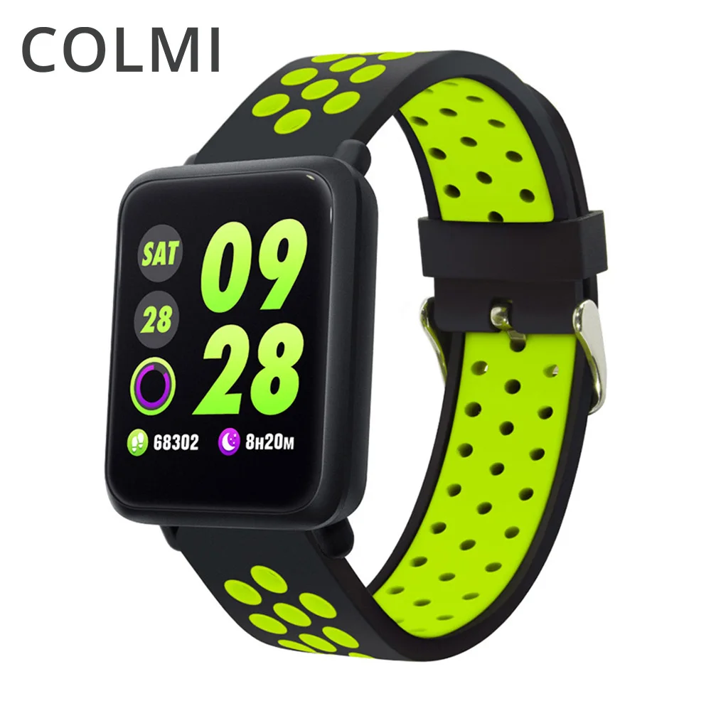COLMI M28 Смарт-часы IP68 Водонепроницаемый сердечный ритм кровяное давление Smartwatch для Xiaomi Android IOS Phone LINK Band SPORT 3