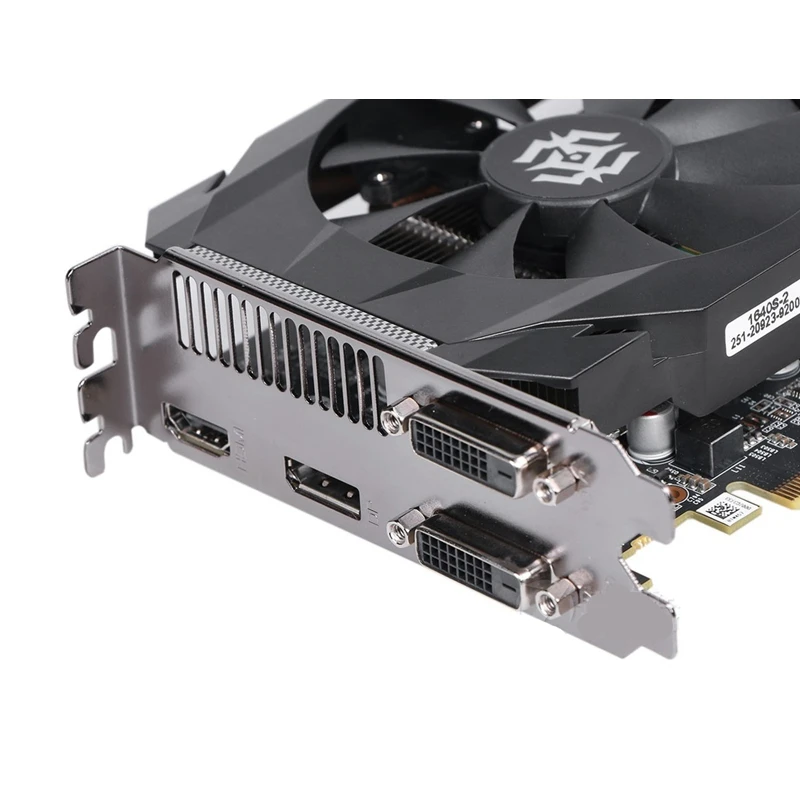 ZOTAC GTX 1050Ti-4GD5 X-Gaming OC видеокарта GPU GTX1050 Ti 4 Гб OC видеокарты для nVIDIA GTX1050Ti разгонный экран используется