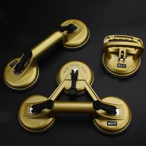 Присоска для стекла, экстрактор с одной двойной тремя захватами для плитки в полу, инструмент для ремонта вмятин в автомобиле