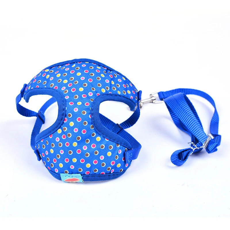 Dot Dog Harnesses Soft Vest Pet Harness Cloth Puppy Breathable For Chihuahua Small Breeds | Дом и сад