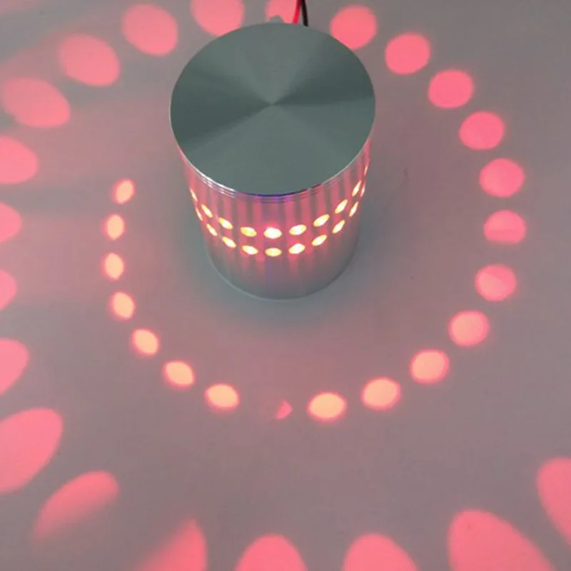 Алюминиевый цветной настенный светильник 3 Вт светодиодный для телевизора|wall lamp