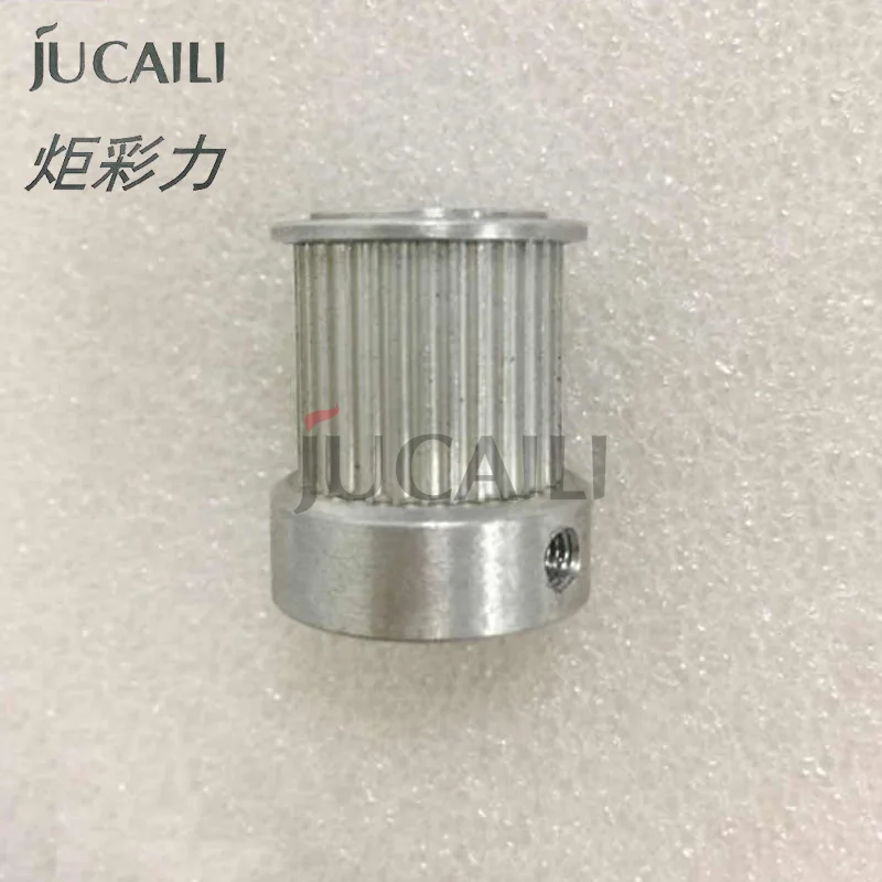 Jucaili хорошая цена 2 шт. Galaxy Infiniti Phaeton широкоформатный принтер Серводвигатель шкив
