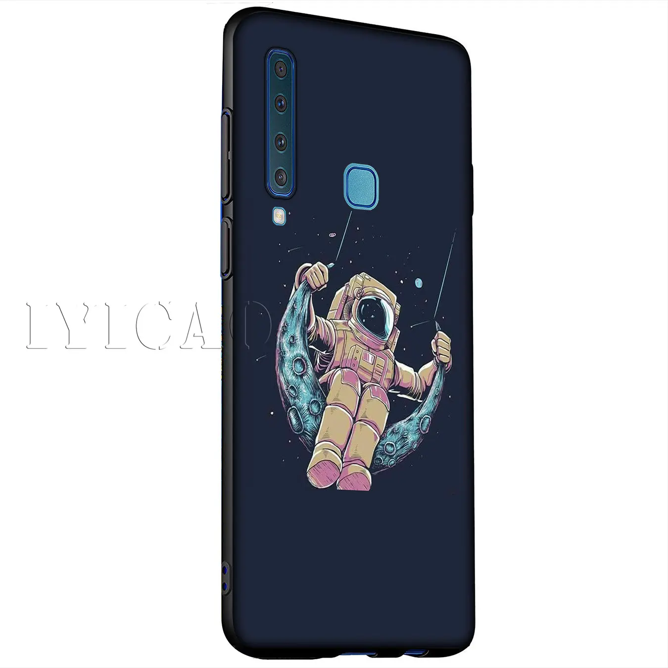 IYICAO sky Space planet Silicone Soft Case for Samsung Galaxy A6 Plus A9 A8 A7 2018 A3 A5 2016 2017 Note 9 8 |