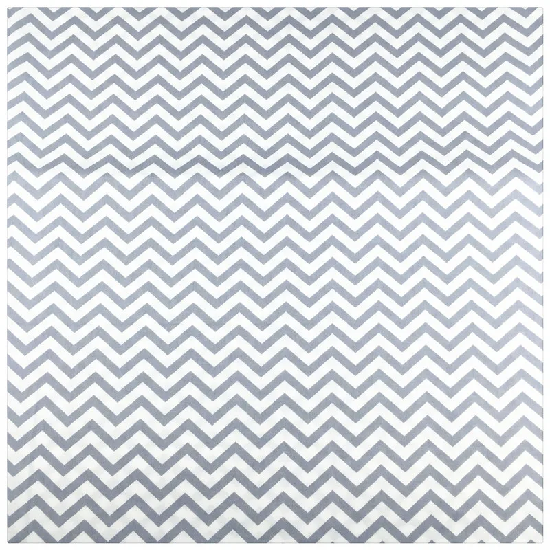 Серая волнистая 100% хлопковая ткань предварительно срезанная четверть