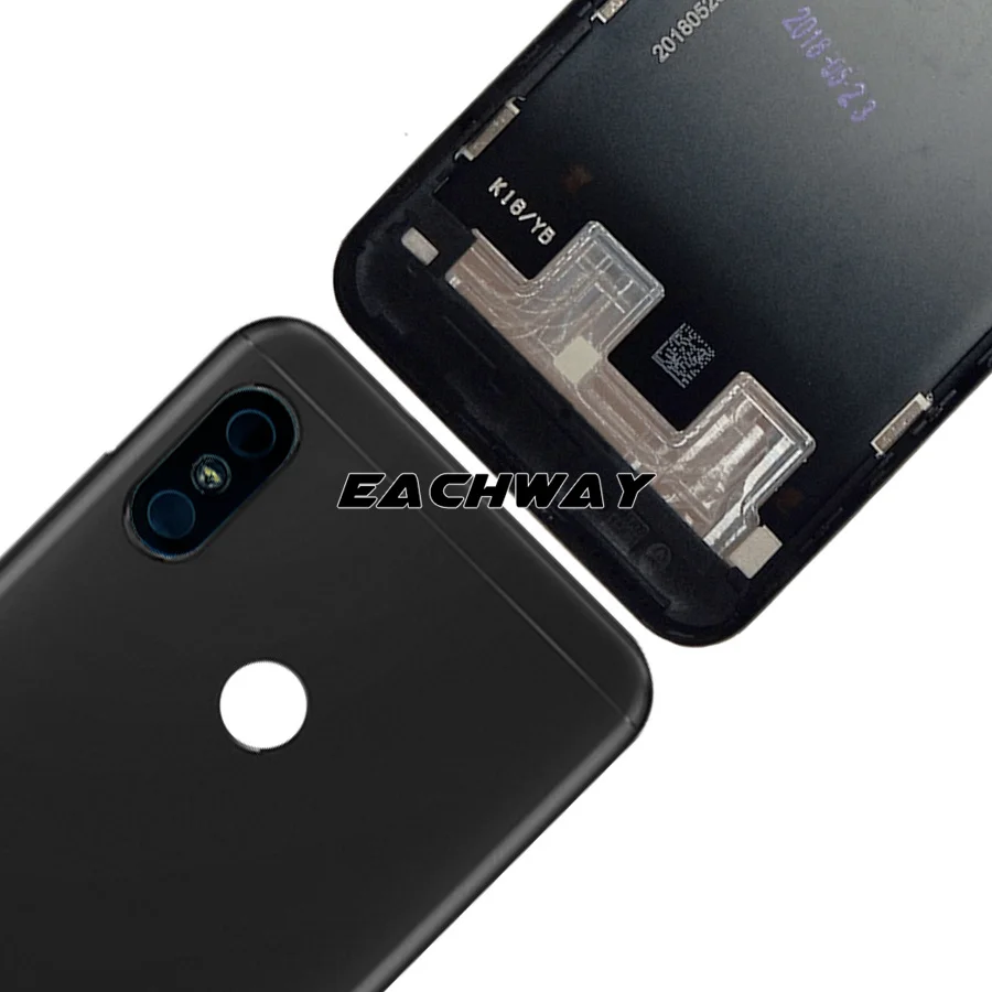 Протестированный чехол для Xiaomi A2 Lite задняя крышка батарейного отсека Redmi 6Pro 6 Pro