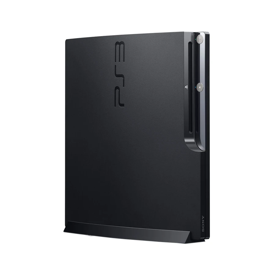 Вертикальная подставка черная жесткая основа для PS3 Super Slim Sony Playstation 3 серия 2000