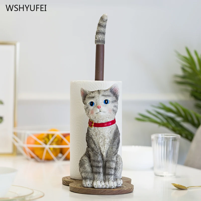 Прямая кухонная бумага вертикальный лоток для туалетной бумаги с мультяшным