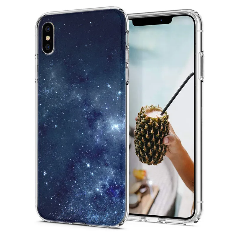 Soft Phone Case For iPhone X XS XR Covers TPU Colorful Marble Mandala Pig Pattern Fundas iPhone6 7 8 Max M064 |