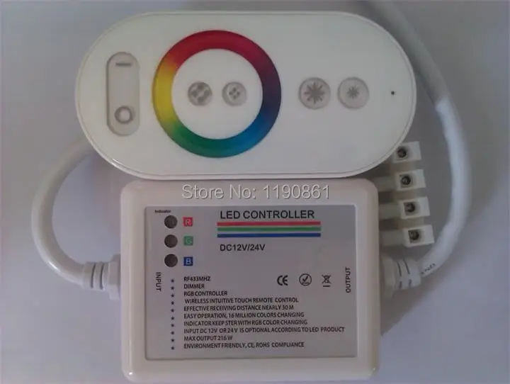 Волшебная Мечта Цвет rgb rf светодиодный сенсорный контроллер RGB Светодиодная
