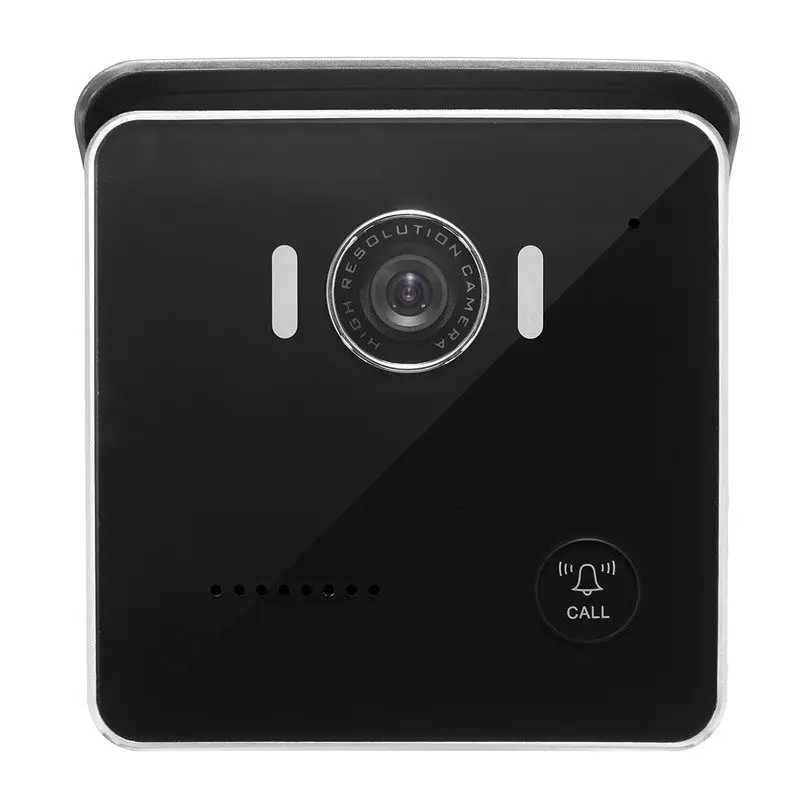 Black US/EU/AU DC 12V 1A Waterproof P2P WIFI Remote Control Mobile Detection IR Night Vision Monitor Smart Door Bell for Phone |