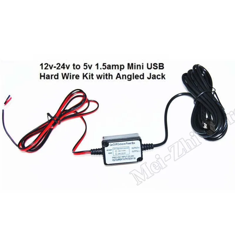 Под углом Mini USB автомобиль Жесткий провод комплект для 0801 и Другое тире Камера