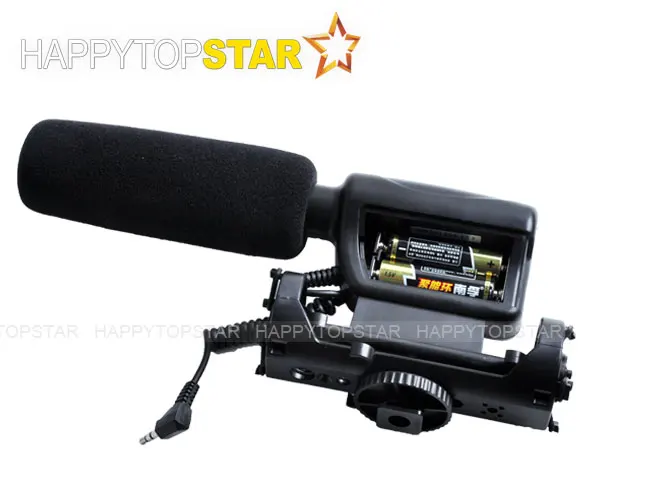 Профессиональный стерео направленный микрофон NA Q7 Shotgun DV для Canon 6D2 6D 5D4 80D 5D Mark II III