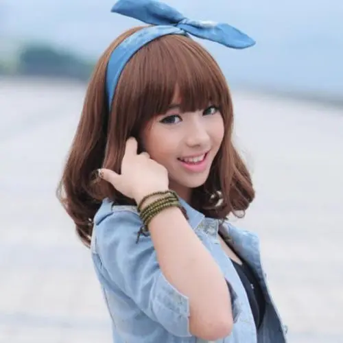 Fashion Women Cosplay Party Wigs Full Long Curly Wig USPS free Shipping 150316 women's peruca hair queen wigs Nobility Lad |