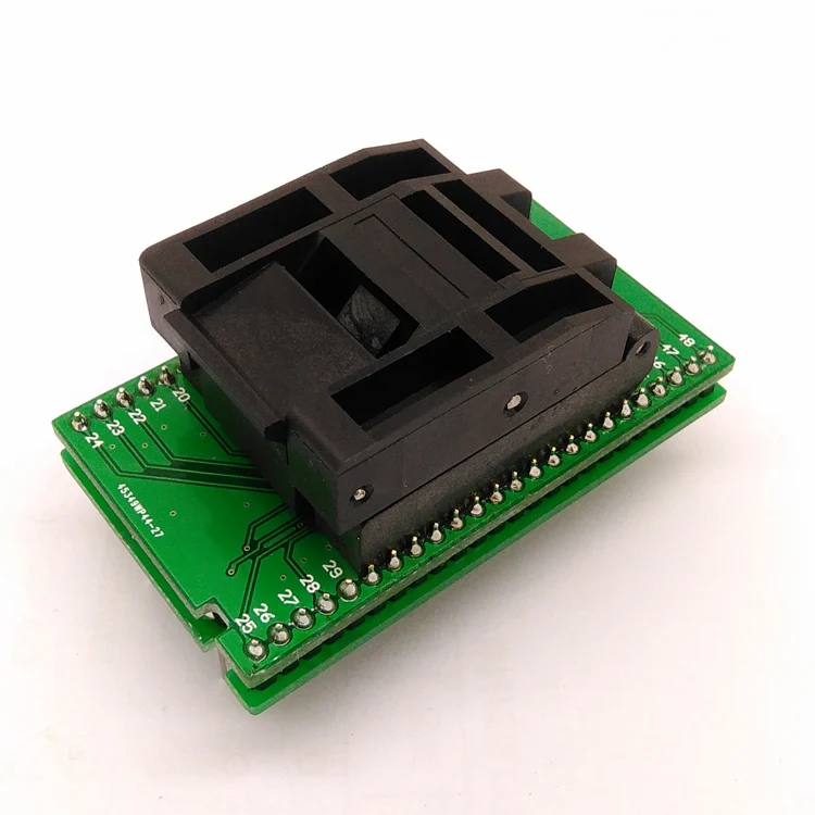 QFP48 TQFP48 LQFP48 к DIP48 MCU программатор шаг 0 5 мм IC Размер корпуса 7x7 IC51-0484-806 тестовое