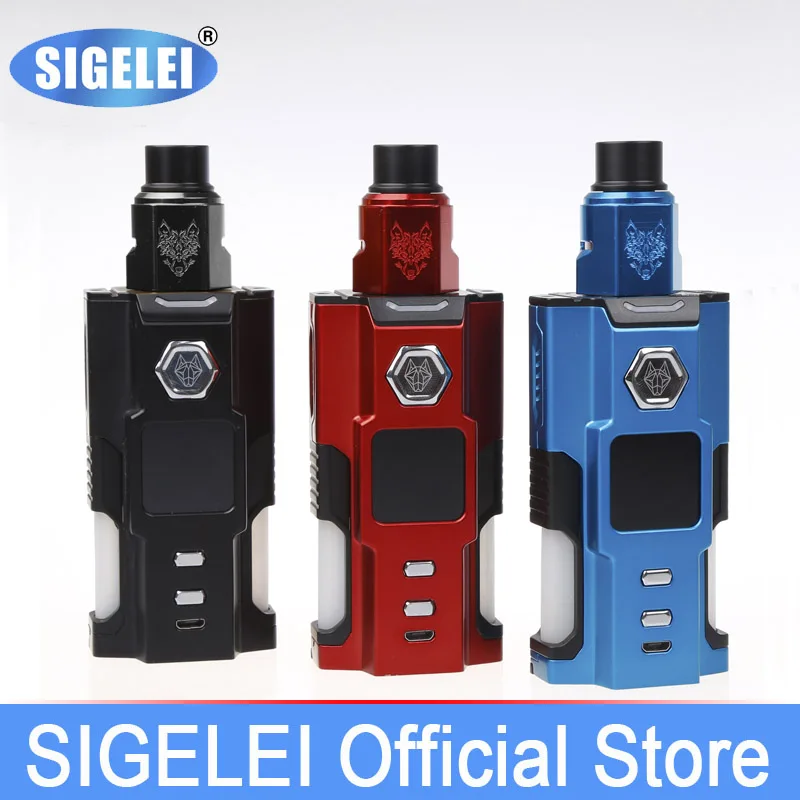 Вейп набор Snowwolf Vfeng Squonk мод и атомайзер от электронной сигареты SIGELEI|Системы