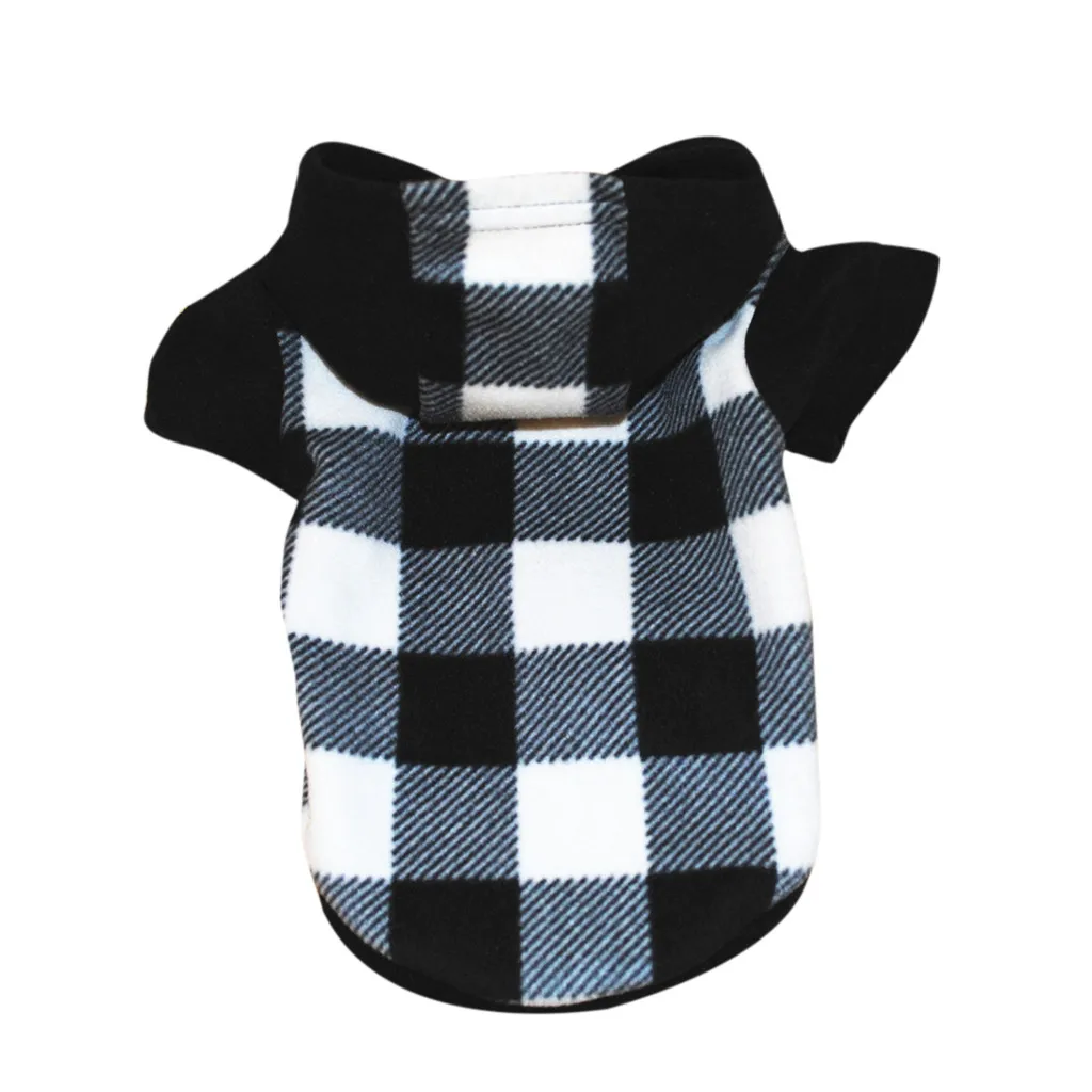 Black B Dog Clothing For Small Dogs Pets Clothing Dog Pet Clothes Hoodie Warm Fleece Puppy Coat Apparel dog clothes ropa para perro NEW - Color: Black B