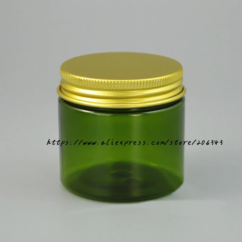 50 г зеленая бутылка из ПЭТ г/банка/горшок для
