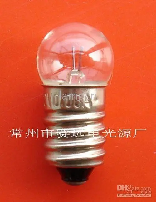 

2v 0.06a a031 Good!miniature bubes e10 10x23