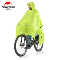 naturehike raincoat single person backpack cover mini tarp sun shelter 20d silicone 210t taffeta outdoor awning camping