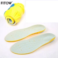 high quality pu silicone gel sports insoles running massage pain relief support shoes insoles insert pads cushion basketball