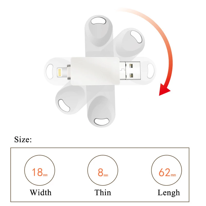 Металлический USB флеш-накопитель 32 ГБ 64 128 | Компьютеры и офис