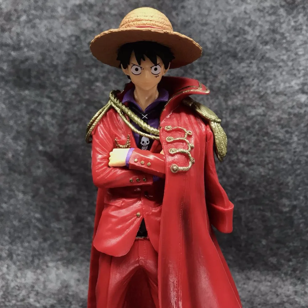 25 см цельная обезьянка D. Экшн фигурка Luffy Red 20th из аниме ПВХ новая коллекция