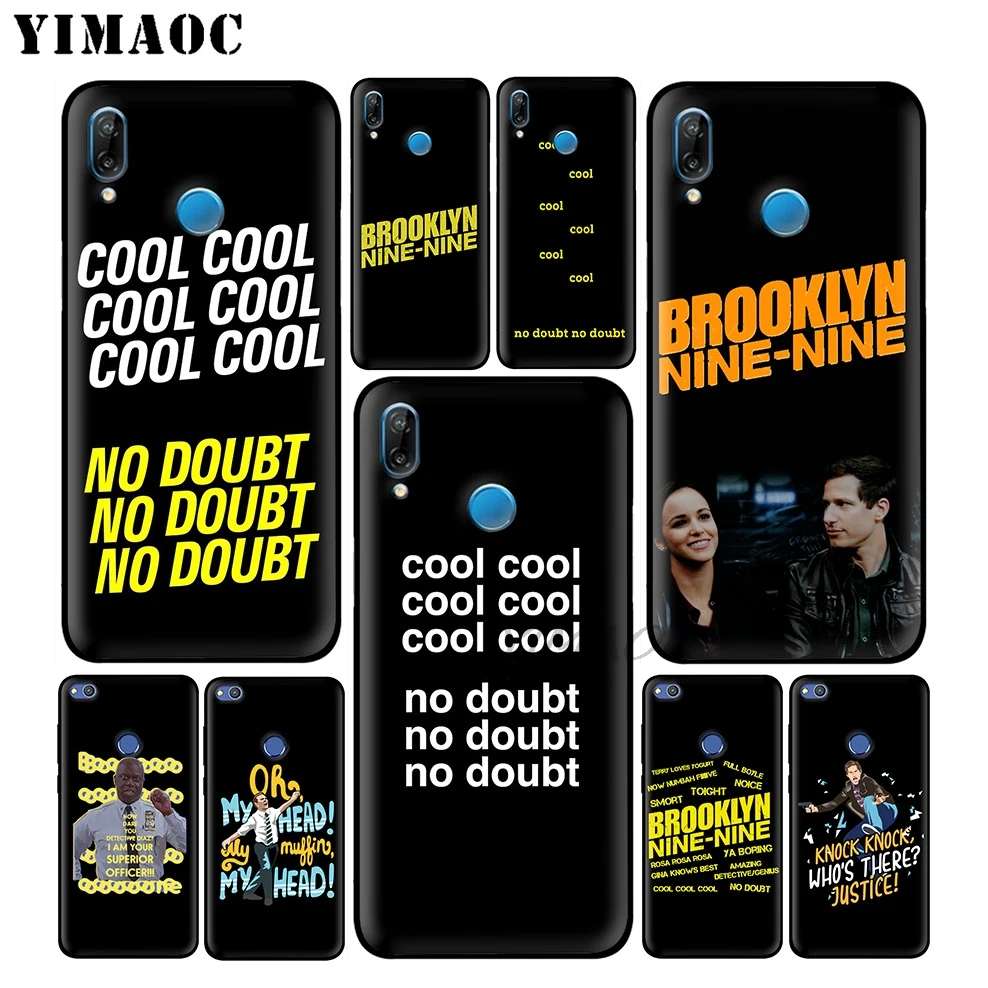 YIMAOC Brooklyn Nine мягкий чехол для huawei P30 P20 Pro P10 P9 P8 2015 2017 P Smart Plus Z 2019 Nova 5i 4 3 3i 2i Lite |