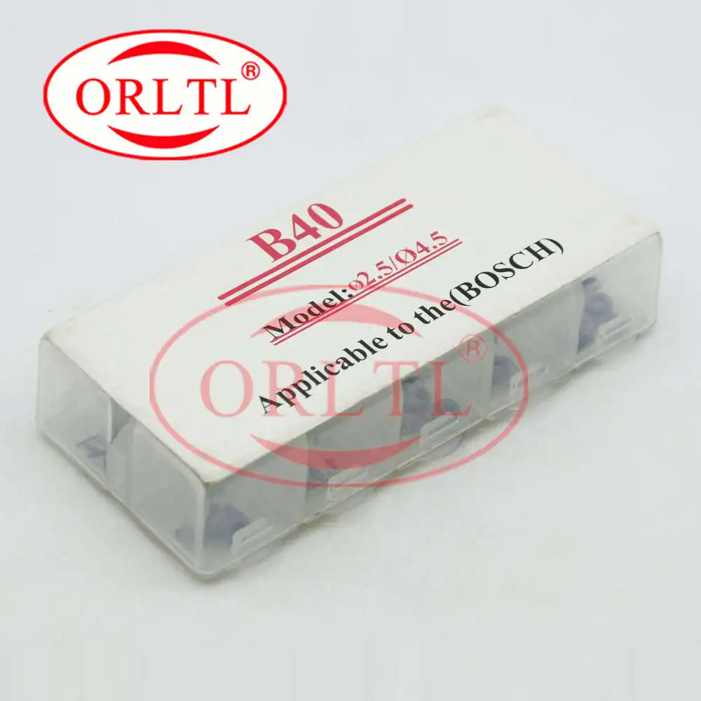 

ORLTL 50 Pcs Injector Shims Nozzle Adjustment Washers B40 Common Rail Diesel Injection Gaskets Size 1.46mm-1.64mm