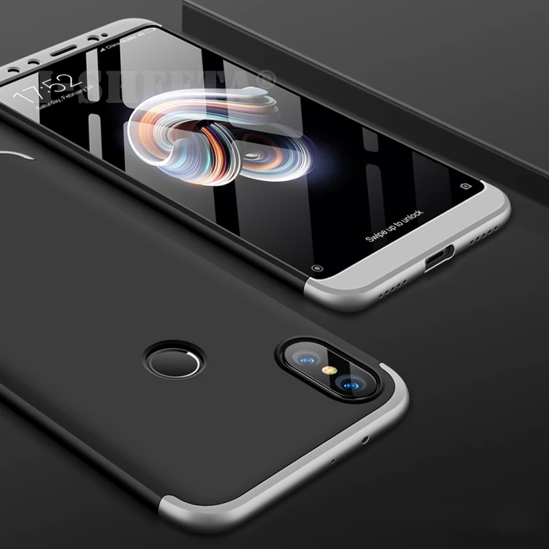Ударопрочный 360 полная защита для Xiaomi Mi A2 Play 8X тонкий Матовый Жесткий ПК задняя