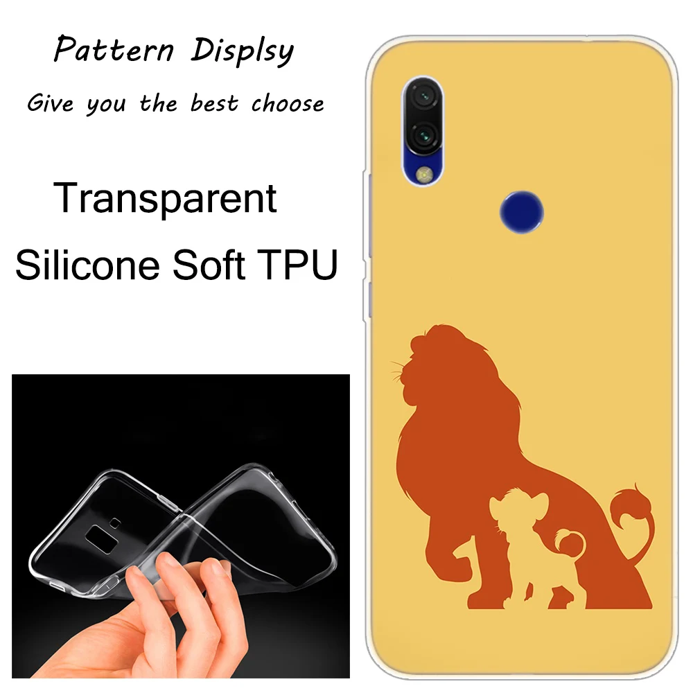 013 Мягкий силиконовый чехол Hakuna matata The Lion King для Xiaomi Redmi K20 7 7A 5 5Plus 6 6A S2 Note 8 7 6 5 Pro - Цвет: 013