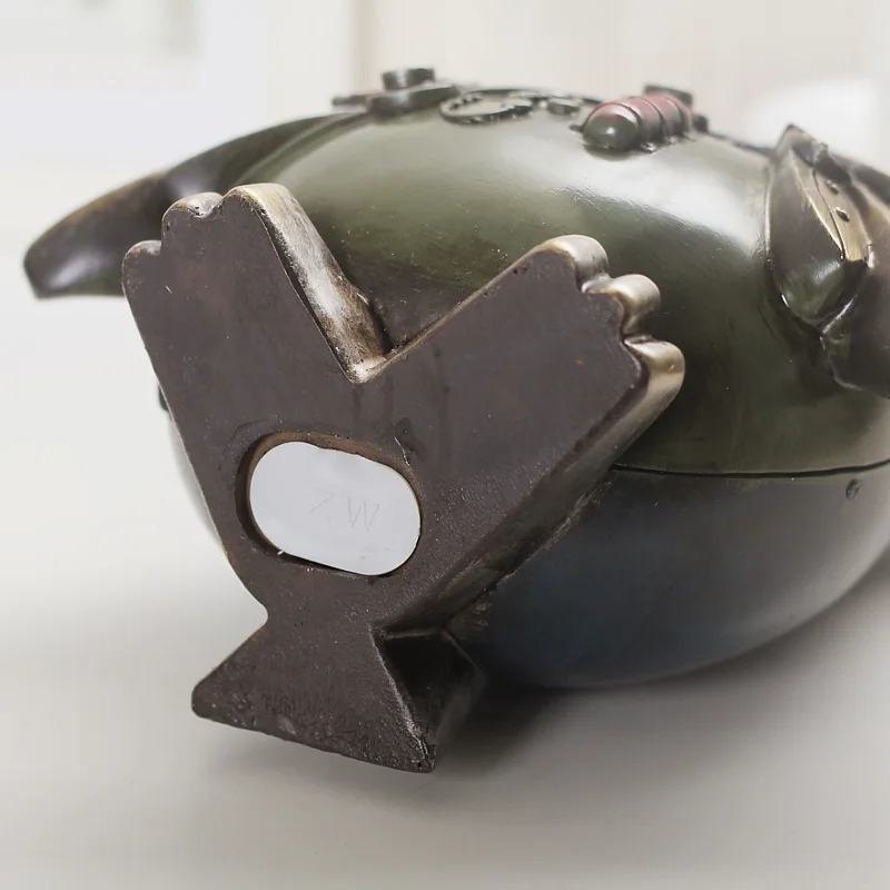 Лофт индустрия стильное полимерное механическое украшение в виде птицы сова для