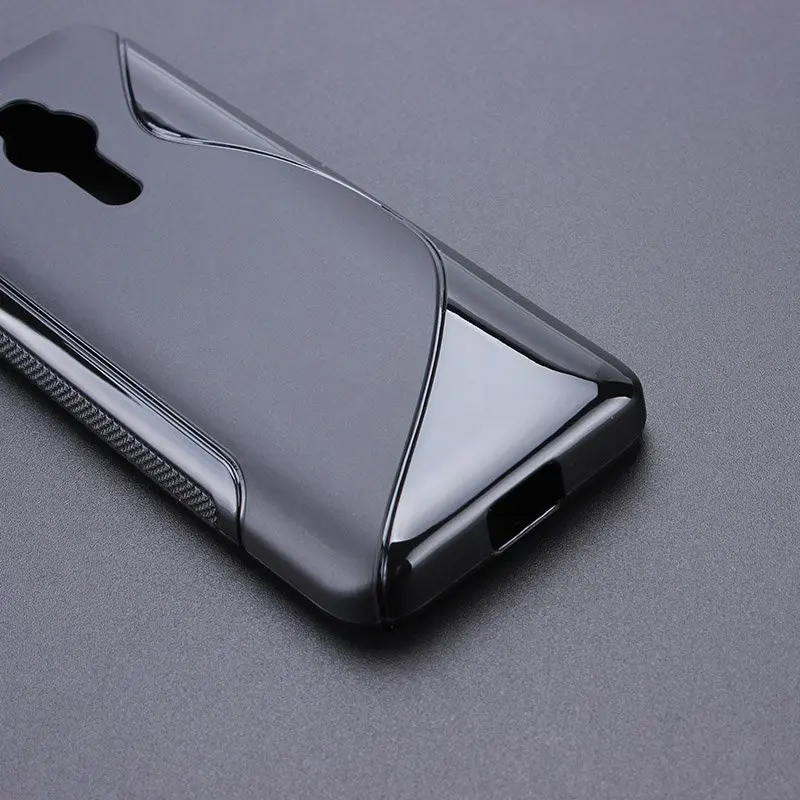 S line Anti Skidding Gel TPU Slim Soft Case Back Cover for Nokia 230 / Dual SIM Mobile Phone Rubber silicone Bag |