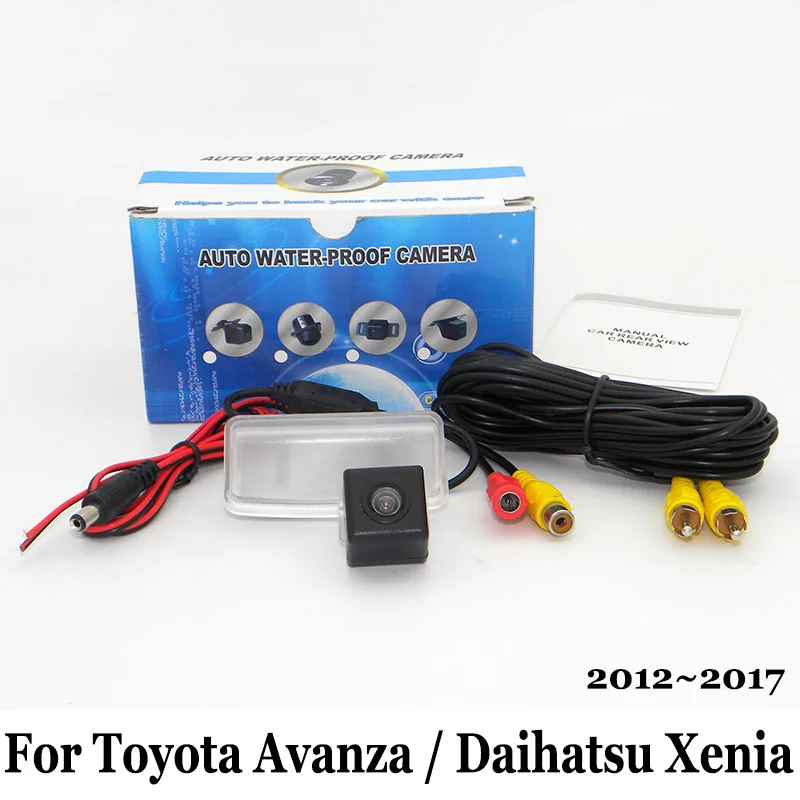 

Автомобильная камера заднего вида для Toyota Avanza / Daihatsu Xenia 2012 ~ 2017 / HD CCD камера ночного видения для парковки заднего вида