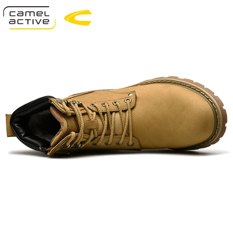 Мужские походные ботинки Camel Active натуральная кожа водонепроницаемая
